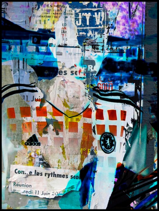 Photographie intitulée "13" par Borrel, Œuvre d'art originale, Photographie numérique Monté sur Plexiglas