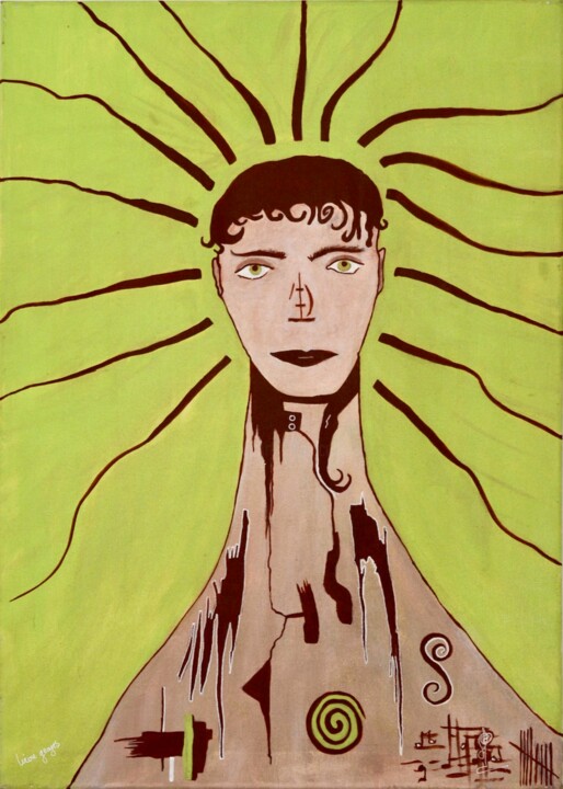 Peinture intitulée "Perceptions" par Georges Lievre, Œuvre d'art originale, Acrylique