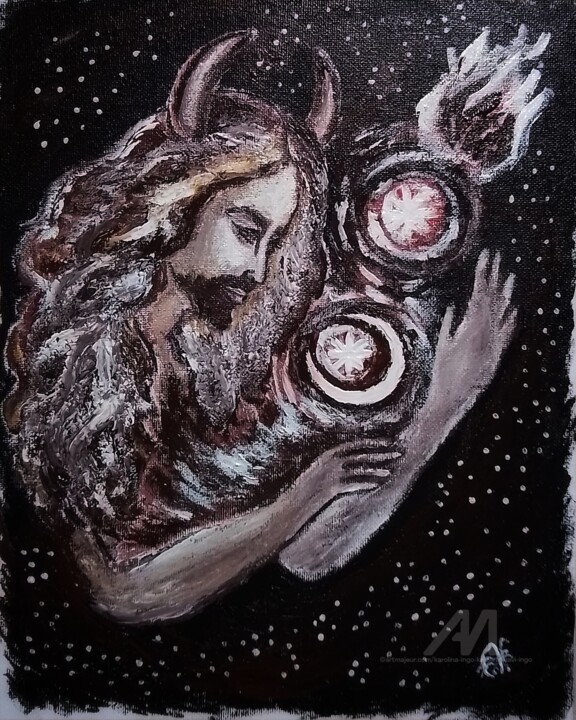 绘画,  11.8x9.5 in 