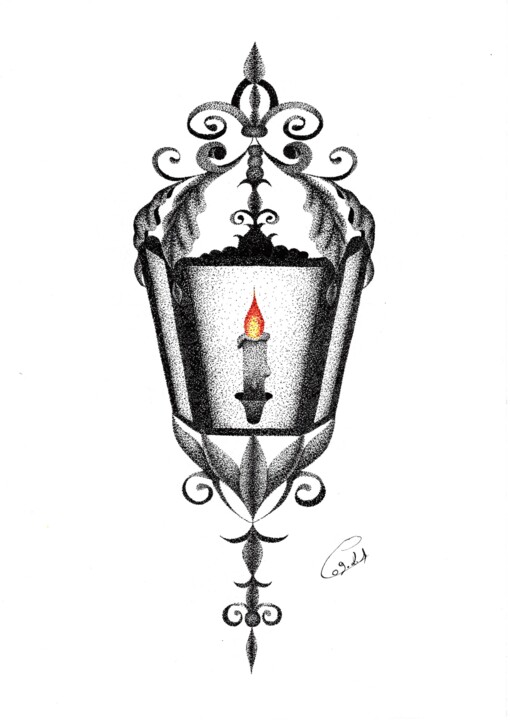 Lanterne 图画, 11.7x8.3 in