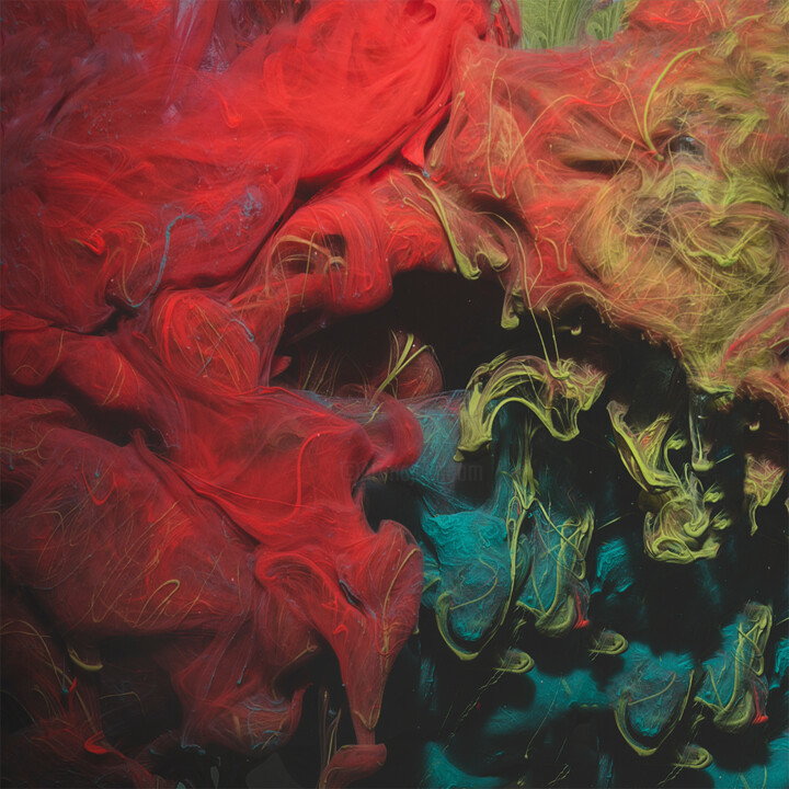 Photography titled "Liquid Soul n°534 E…" by Gaëtan Changeur, Original Artwork, Digital Photography