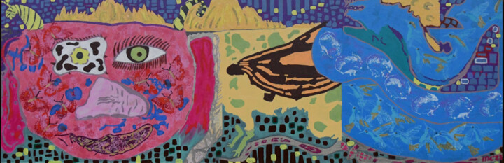 绘画,  15.8x47.2 in 