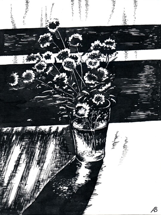 图画,  8.3x6.3 in 