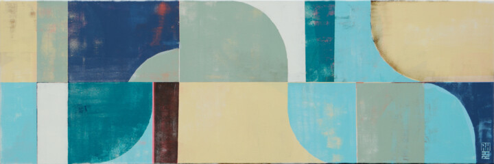 绘画,  19.7x59.1 in 