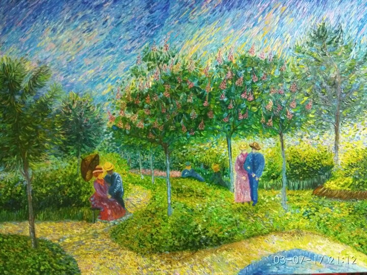 Painting,  19.7x27.6 in 