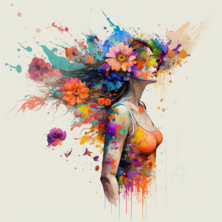 The Metamorphoses 绘画, 39.4x39.4 in