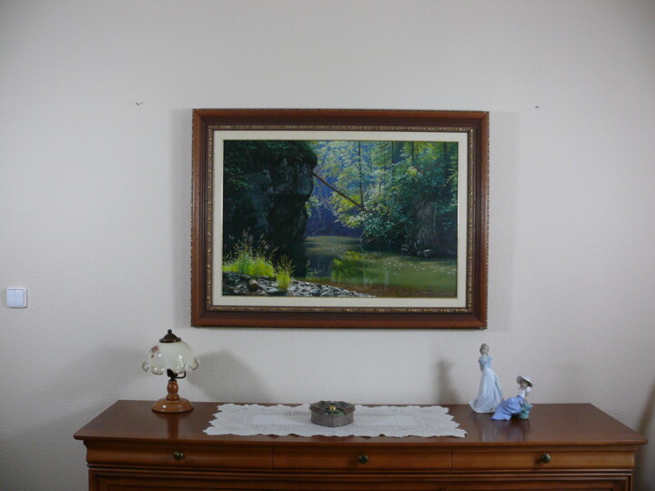 Work presented framed