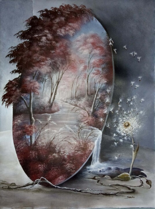 绘画,  23.6x17.7 in 