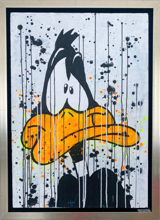 Crazy World 绘画, 39.4x27.6 in
