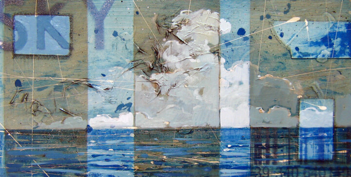 Mare II 绘画, 11.8x23.6 in