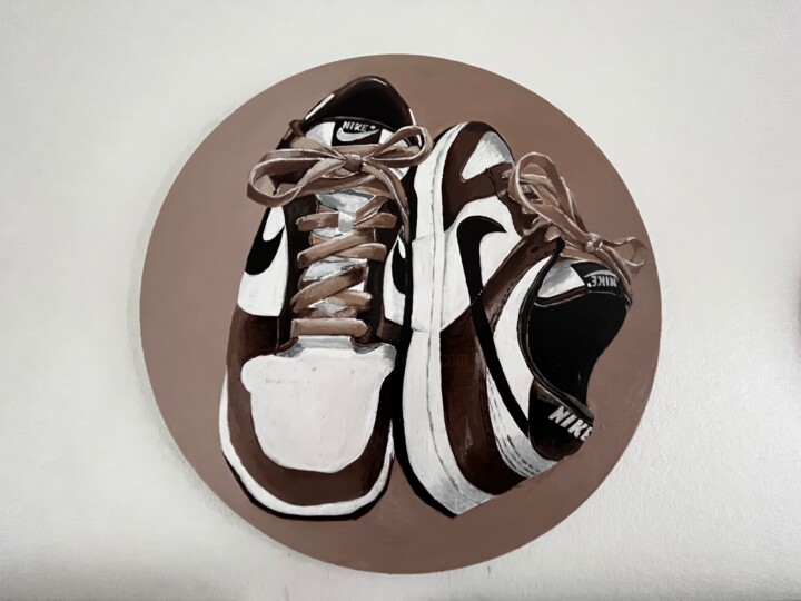 The Shoes 绘画, 11.8x11.8 in