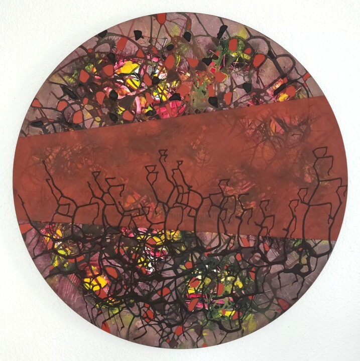 绘画,  31.5x31.5 in 