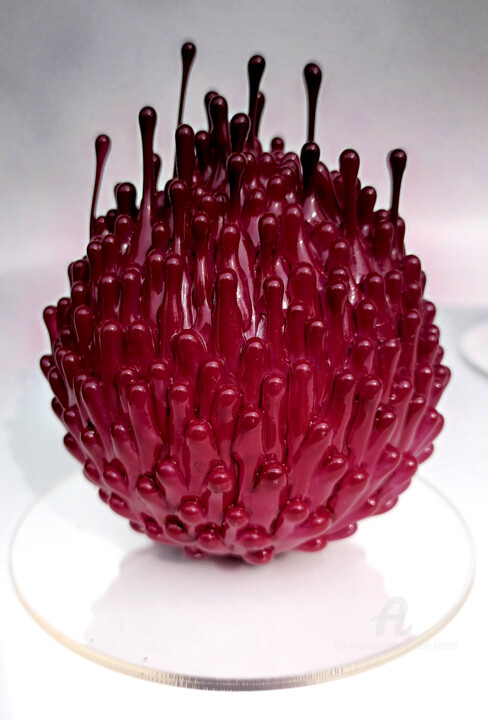 Que se répande le feu 雕塑, 3.7x3 in