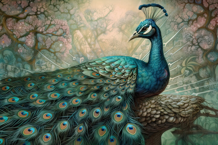 “Sacred Animals” collection. Artwork #15 Digital Arts
