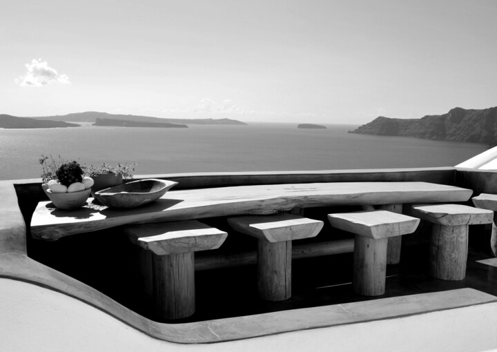 Photography titled "Vue sur mer" by Jean-Jacques Boisseau, Original Artwork, Non Manipulated Photography