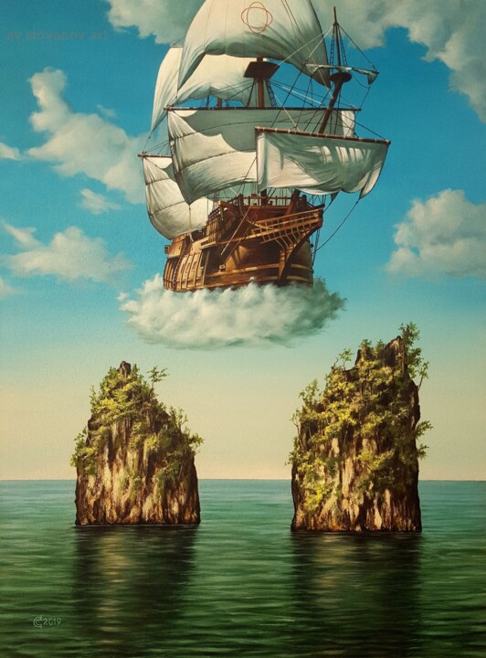 Back Home 绘画, 31.5x23.6 in