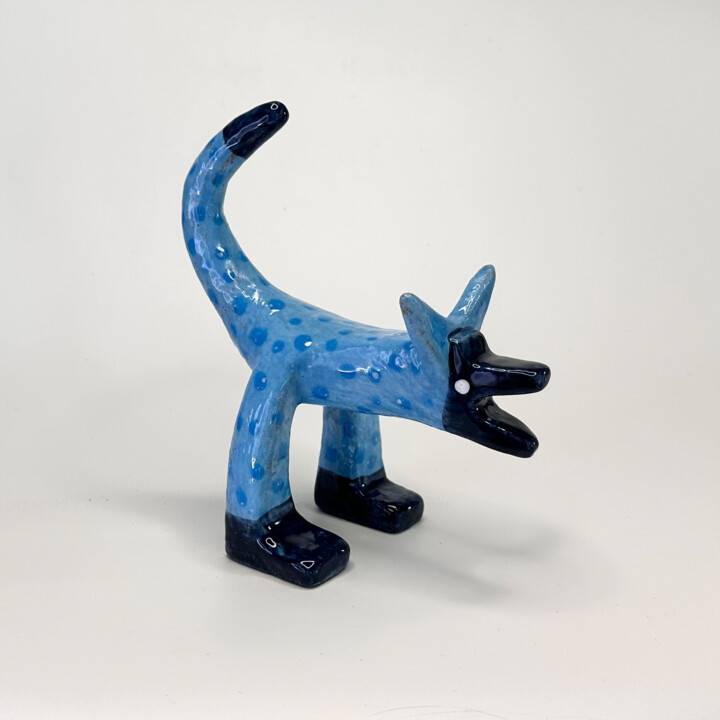 T Rex Baby 雕塑, 7.5x6.3 in