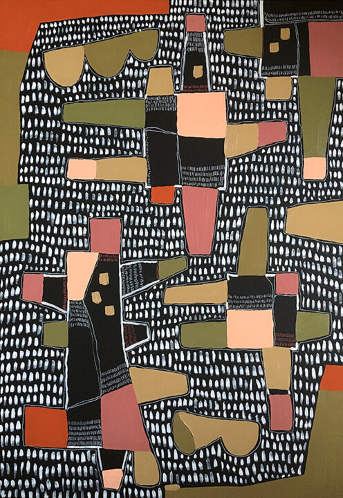 Peinture intitulée "Tortuga" par Marcin Waska, Œuvre d'art originale, Huile