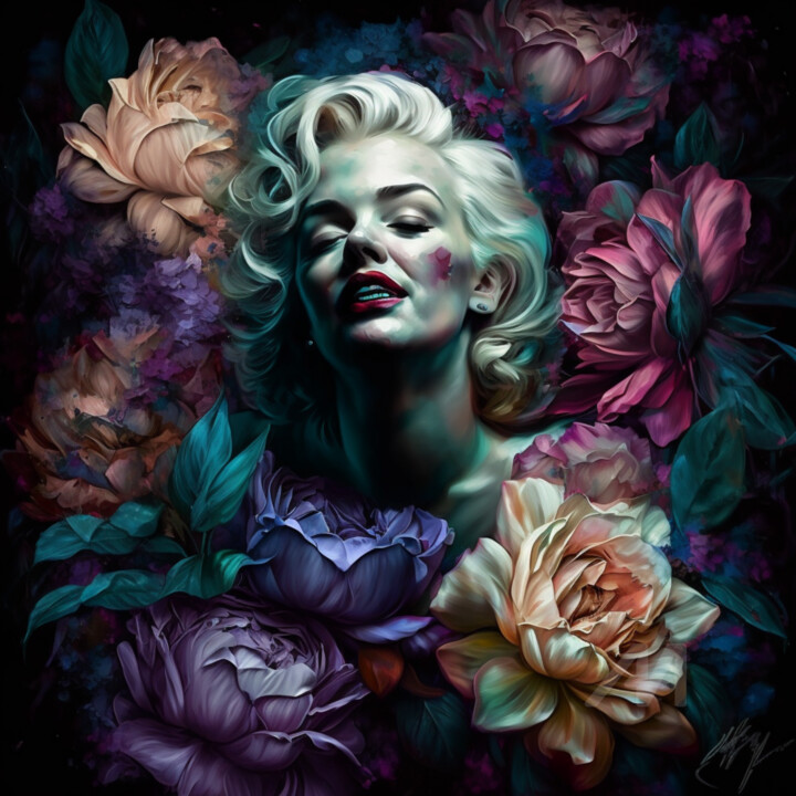 Moodv-Monroe 数字艺术