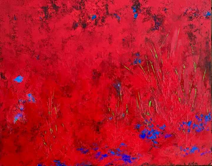 Redrock creek 绘画, 24x36 in