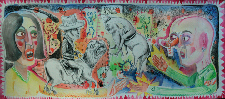 图画,  13x30.3 in 