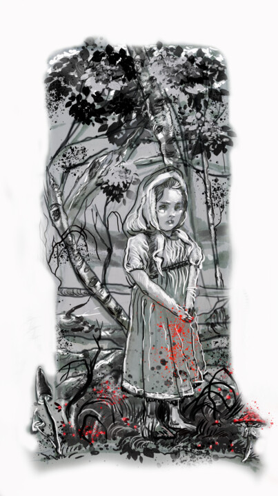 "Windbreak" başlıklı Dijital Sanat Мария Кужелевич (Manitoart) tarafından, Orijinal sanat, 2D Dijital Çalışma