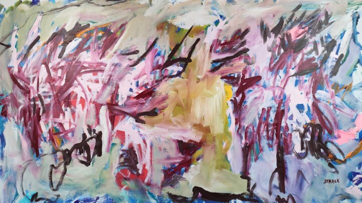 绘画,  43.3x74.8 in 