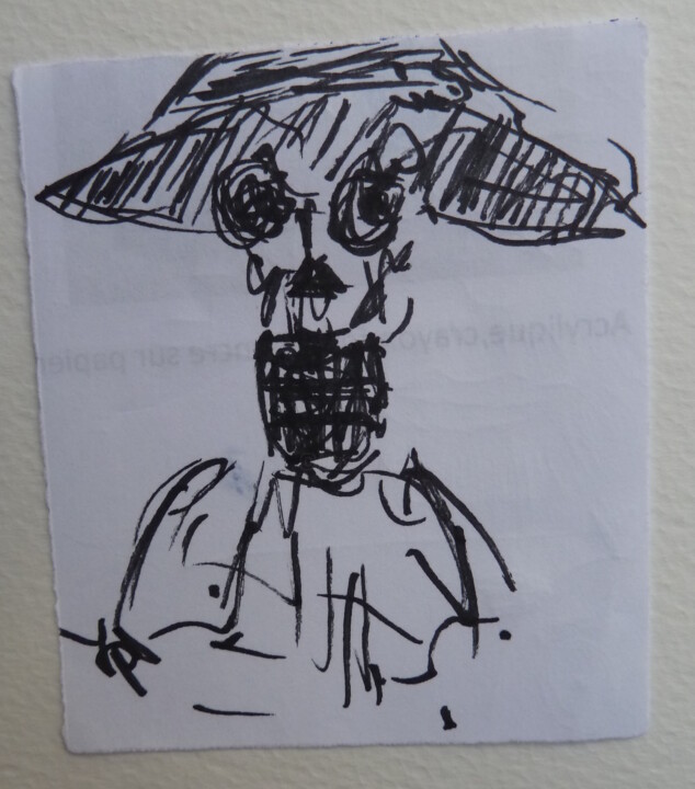 图画,  3.2x2.8 in 