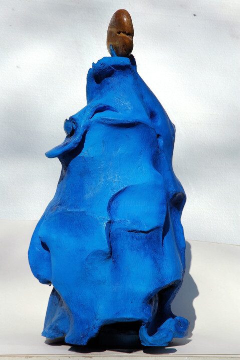 Moraine Bleue 雕塑, 21.7x10.2 in