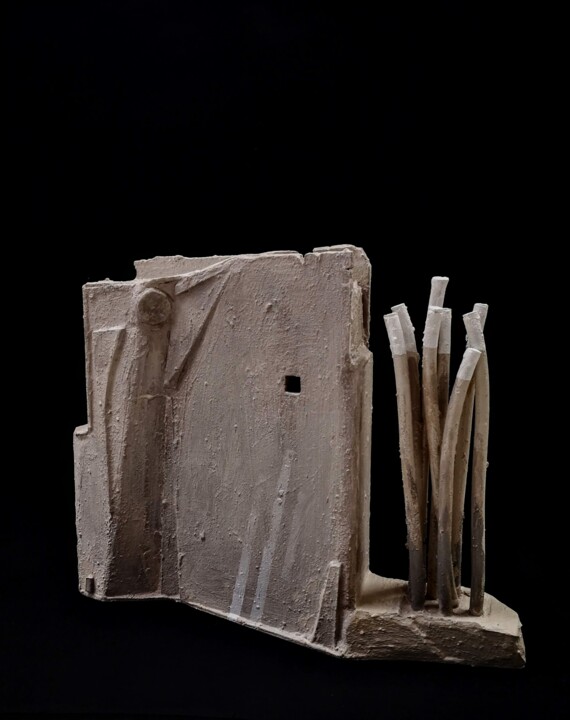 Historia del bosque 雕塑, 15.8x12.2 in