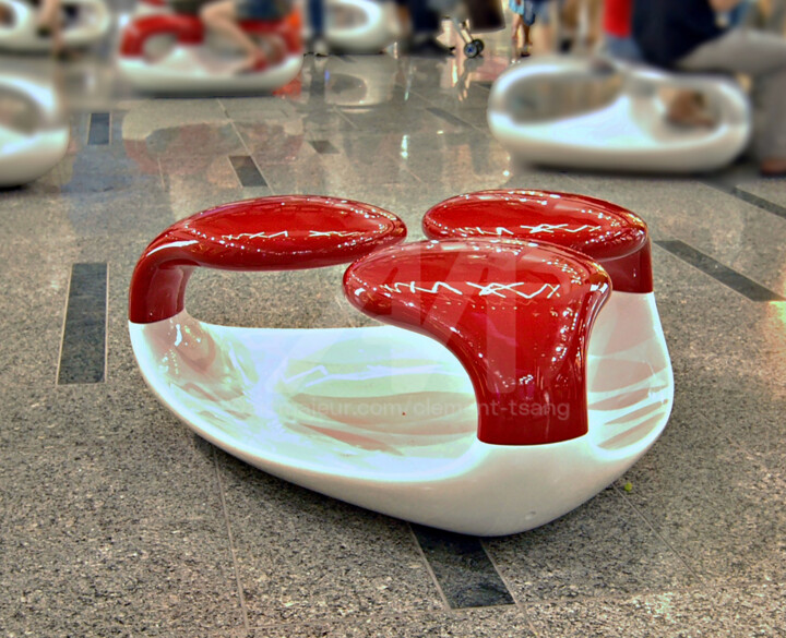 Singapore - Chair in the Mall 摄影