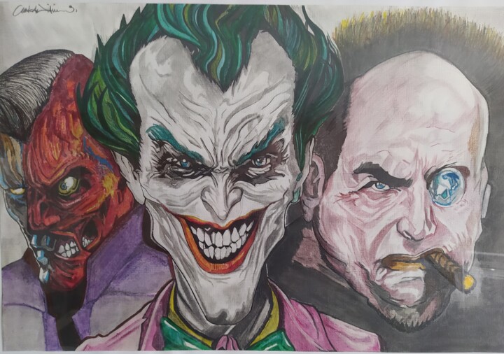 super vilains 图画