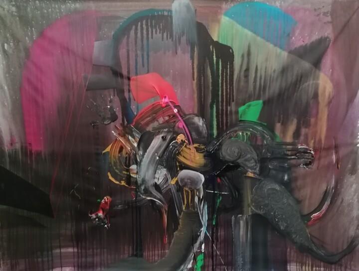 LEONIDE 绘画, 63x82.7 in