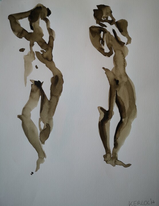 Laura #2 绘画, 13x9.8 in