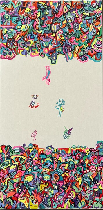 Chute libre 4 图画, 31.5x15.8 in