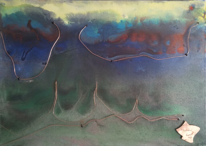" Australes " 绘画, 19.7x27.6 in