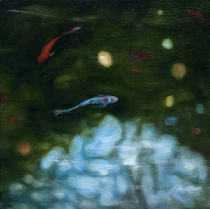 绘画,  15.8x15.8 in 
