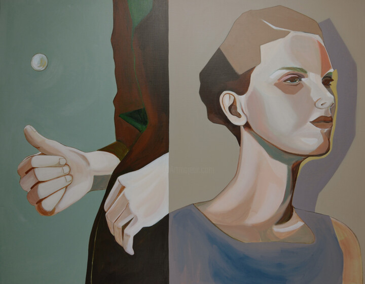Fortuneteller 绘画, 35.8x46 in