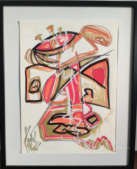 COLLECTION STREETART "ISIS" 图画, 15.8x11.8 in