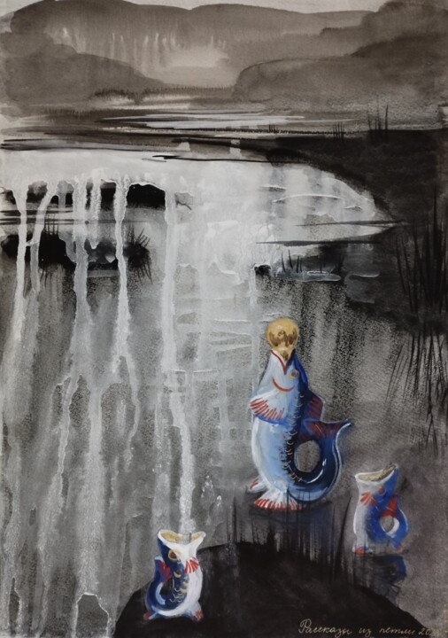 绘画,  16.5x11.7 in 