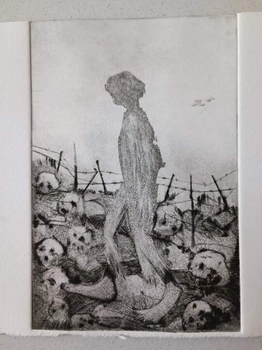 la barrière 印花与版画, 7.9x11.8 in