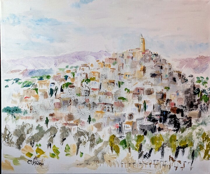 Pourrières 绘画, 19.7x24 in
