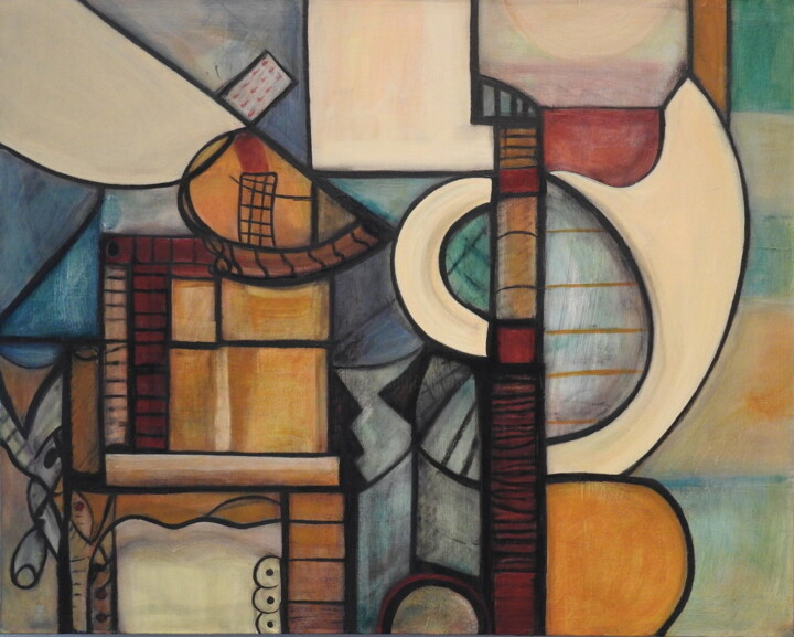 MILES FROM NOWHERE 绘画, 24x30 in