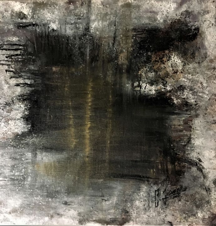 Peinture intitulée "rayonnance" par Catherine Lesueur (C.Lesueur), Œuvre d'art originale, Huile