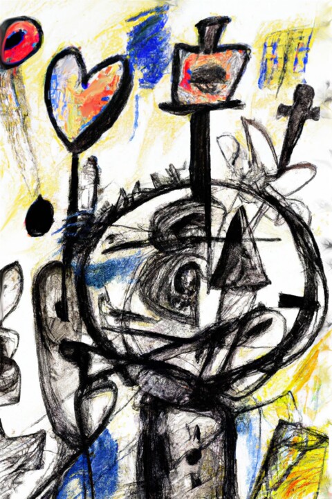 Stretchatom 绘画, 35.4x23.6 in