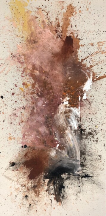 The Khadi Collection: Brown_2 绘画, 48x24 in