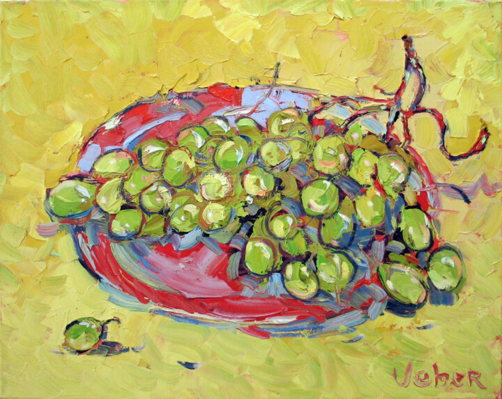 Grapes 绘画, 15.8x19.7 in