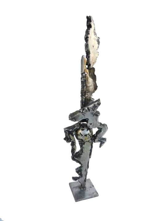 DESTRUCTION 雕塑, 26.4x6.7 in