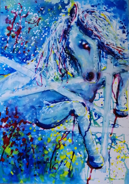 绘画,  27.6x19.7 in 