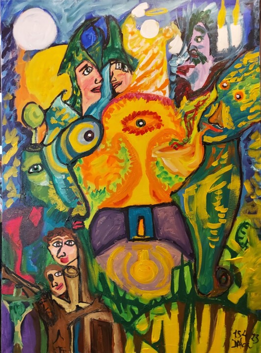 绘画,  39.4x28.7 in 